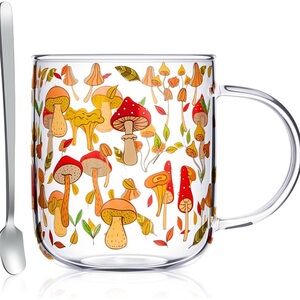 CYBIL HOME MUSHROOM MUG WITH TEASPOON